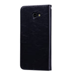 Custodia portafoglio in pelle per Galaxy J4+ con slot carte