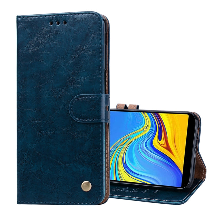 Custodia portafoglio in pelle per Galaxy J6+ con supporto