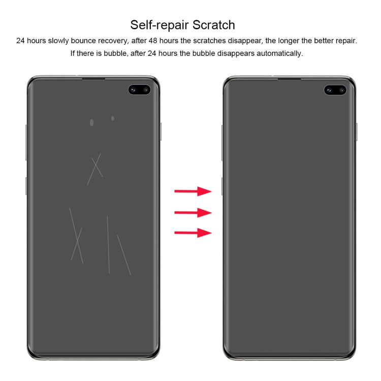 Pellicola idrogel 3D per Samsung Galaxy S10+ 0.1mm