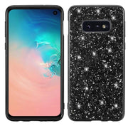 Custodia TPU glitterata antiurto per Galaxy S10+