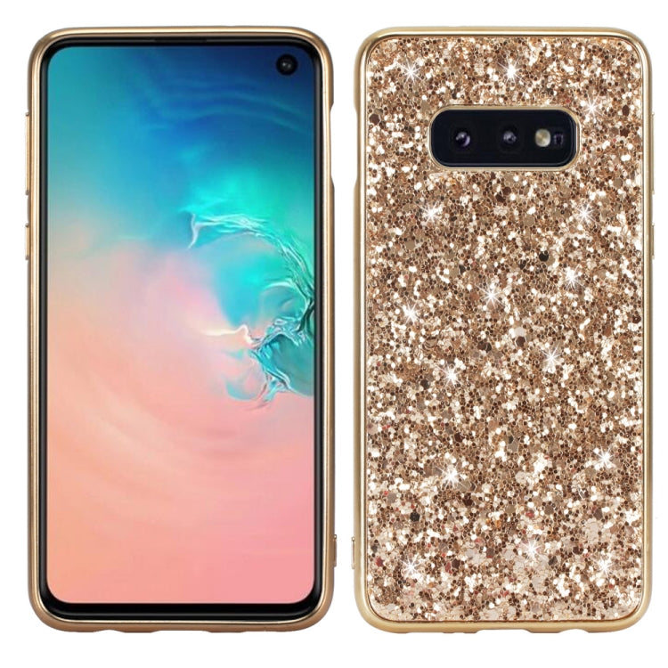Custodia TPU glitterata per Samsung Galaxy S10+