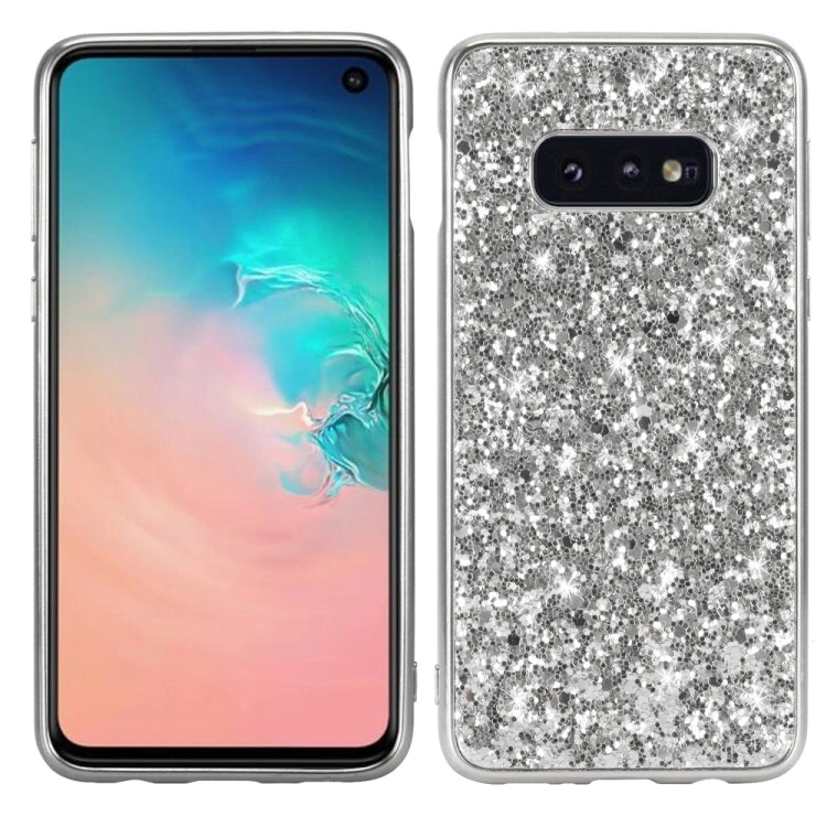 Custodia TPU glitterata per Samsung Galaxy S10+