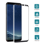 Pellicola vetro temperato curva 3D 9H per Galaxy S8 0,3mm