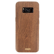 Custodia TPU con texture legno per Galaxy S8