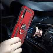 Custodia protettiva TPU e PC per Samsung Galaxy A7 2018