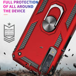 Custodia protettiva TPU e PC per Samsung Galaxy A7 2018