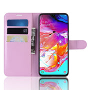 Custodia portafoglio in pelle per Samsung Galaxy A70