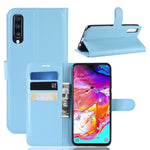 Custodia portafoglio in pelle per Samsung Galaxy A70