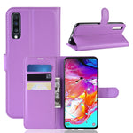 Custodia portafoglio in pelle per Samsung Galaxy A70