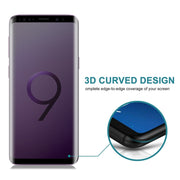 Pellicola vetro temperato 3D antiriflesso per Galaxy S9+