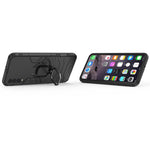 Custodia antiurto PC TPU per Galaxy A50 con anello magnetico