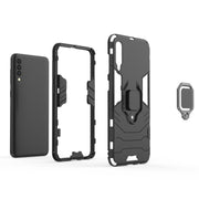 Custodia antiurto PC TPU per Galaxy A50 con anello magnetico