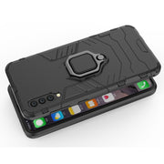Custodia antiurto PC TPU per Galaxy A50 con anello magnetico