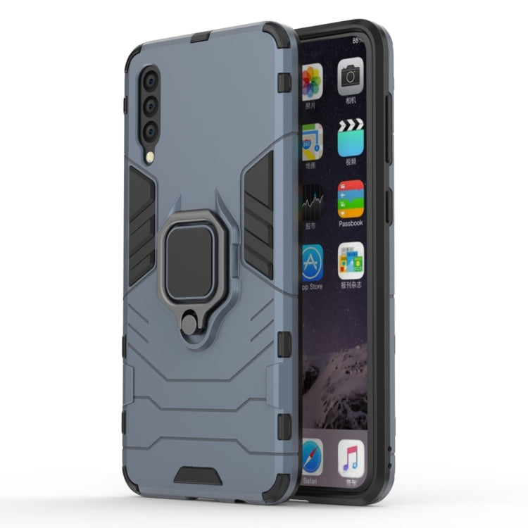 Custodia antiurto PC TPU per Galaxy A50 con anello magnetico