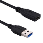 Cavo adattatore USB 3.0 maschio a USB-C femmina 20 cm