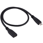 Cavo adattatore USB-C 3.1 maschio a femmina 50 cm