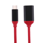 Cavo adattatore convertitore OTG USB-C / Type-C 3.1 maschio a USB 3.0 femmina da 15 cm in lega di alluminio