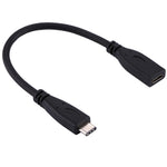 Cavo adattatore USB-C 3.1 maschio a femmina 20 cm