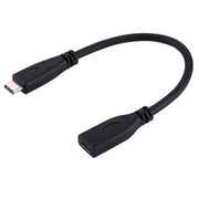 Cavo adattatore connettore USB-C/Type-C 3.1 maschio a USB-C/Type-C femmina da 20 cm, 20cm