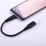 Cavo adattatore USB-C 3.1 maschio a femmina 20 cm