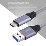 Cavo dati USB-C 3.1 a USB 3.0 intrecciato 1 m