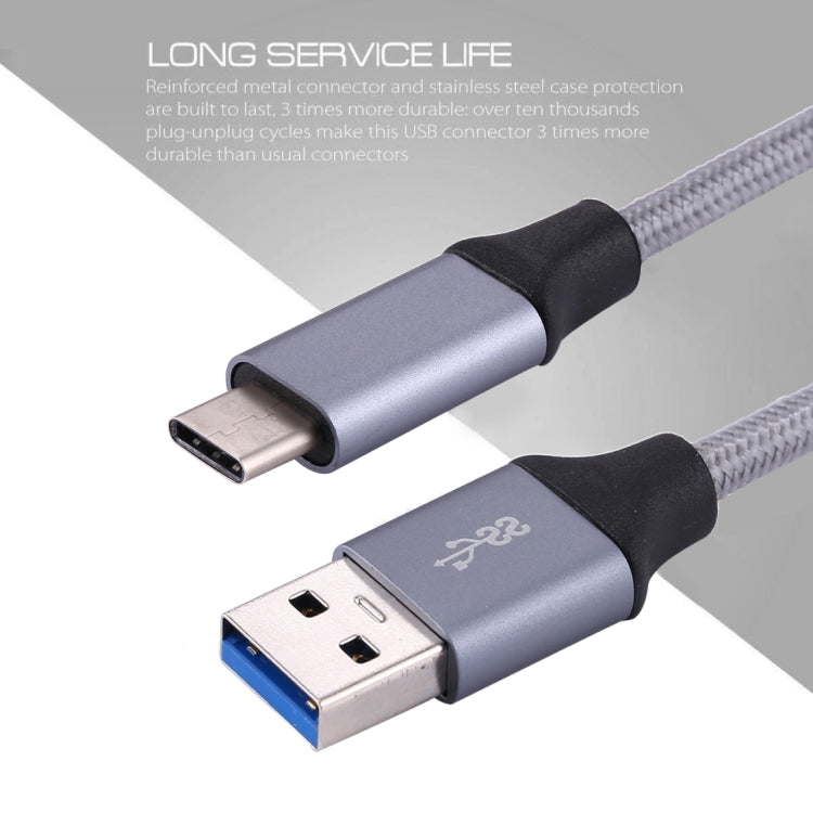 Cavo dati USB-C 3.1 a USB 3.0 intrecciato 1 m