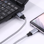 Cavo dati USB-C 3.1 a USB 3.0 intrecciato 1 m