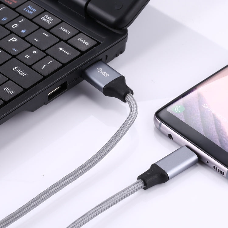 Cavo dati USB-C 3.1 a USB 3.0 intrecciato 1 m