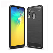 Custodia TPU fibra di carbonio per Samsung Galaxy A20e