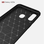 Custodia TPU fibra di carbonio per Samsung Galaxy A20e