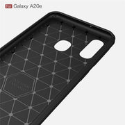 Custodia TPU fibra di carbonio per Samsung Galaxy A20e