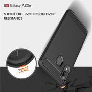 Custodia TPU fibra di carbonio per Samsung Galaxy A20e