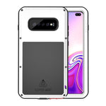Custodia combinata metallo e silicone per Galaxy S10+