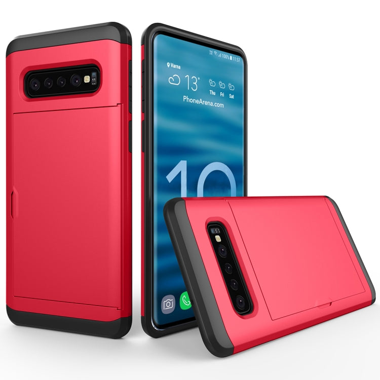 Custodia protettiva con slot per schede per Galaxy S10