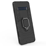 Custodia TPU antiurto Samsung Galaxy S10 con anello magnetico