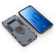 Custodia TPU antiurto Samsung Galaxy S10 con anello magnetico