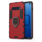 Custodia TPU antiurto Samsung Galaxy S10 con anello magnetico