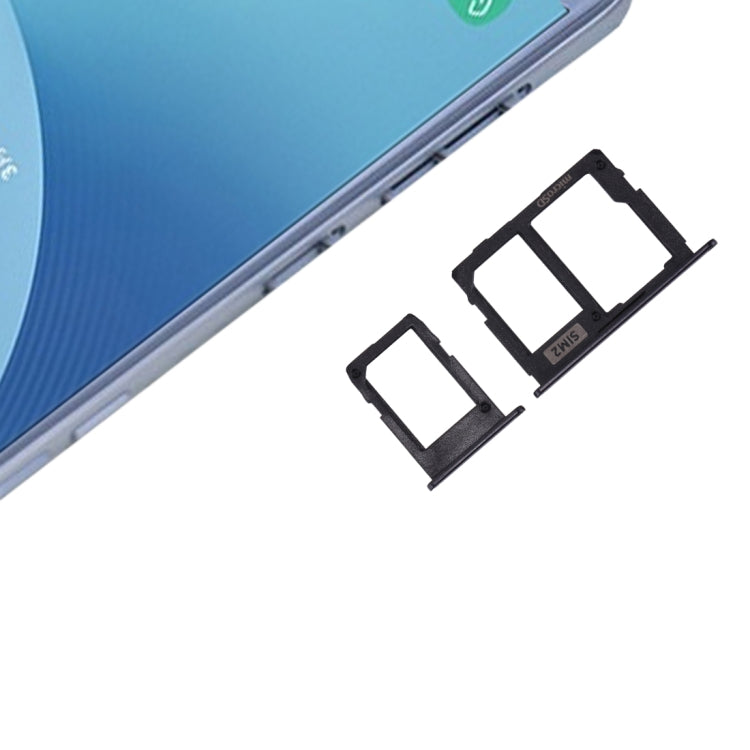 Vassoio scheda SIM + Vassoio scheda micro SD per Galaxy J3 (2017) SIM singola / J330 e J5 (2017) SIM singola / J530 e J7 (2017) SIM singola / J730, Galaxy J3 (2017) Dual, For Galaxy J730 Dual, For Samsung Galaxy J330 & J530 & J730 Dual SIM             ...