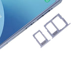 Vassoio scheda SIM + Vassoio scheda micro SD per Galaxy J3 (2017) SIM singola / J330 e J5 (2017) SIM singola / J530 e J7 (2017) SIM singola / J730, Galaxy J3 (2017) Dual, For Galaxy J730 Dual, For Samsung Galaxy J330 & J530 & J730 Dual SIM             ...