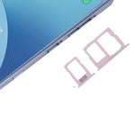 Vassoio scheda SIM + Vassoio scheda micro SD per Galaxy J3 (2017) SIM singola / J330 e J5 (2017) SIM singola / J530 e J7 (2017) SIM singola / J730, Galaxy J3 (2017) Dual, For Galaxy J730 Dual, For Samsung Galaxy J330 & J530 & J730 Dual SIM             ...