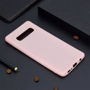 Custodia TPU colore caramello per Samsung Galaxy S10