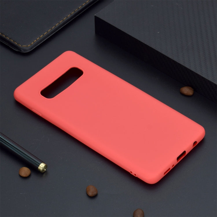 Custodia TPU colore caramello per Samsung Galaxy S10