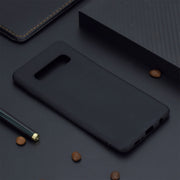 Custodia TPU color caramello per Samsung Galaxy S10+