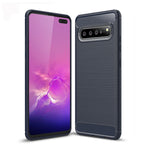 Custodia TPU effetto fibra di carbonio per Samsung Galaxy S10 5G