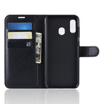 Custodia portafoglio in pelle per Galaxy A20e con slot carte