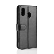 Custodia portafoglio in pelle per Samsung Galaxy A20e