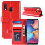 Custodia portafoglio in pelle per Samsung Galaxy A20e