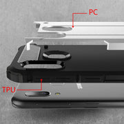 Custodia combinata TPU e PC per Samsung Galaxy A20e