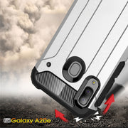 Custodia combinata TPU e PC per Samsung Galaxy A20e