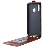 Custodia portafoglio in pelle con slot carte per Galaxy A20e